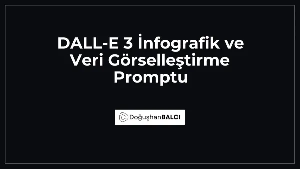DALL-E 3 İnfografik ve Veri Görselleştirme Promptu
