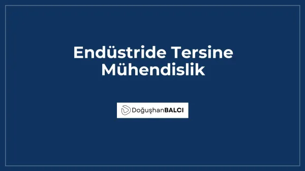 Endüstride Tersine Mühendislik