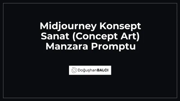 Midjourney Konsept Sanat (Concept Art) Manzara Promptu