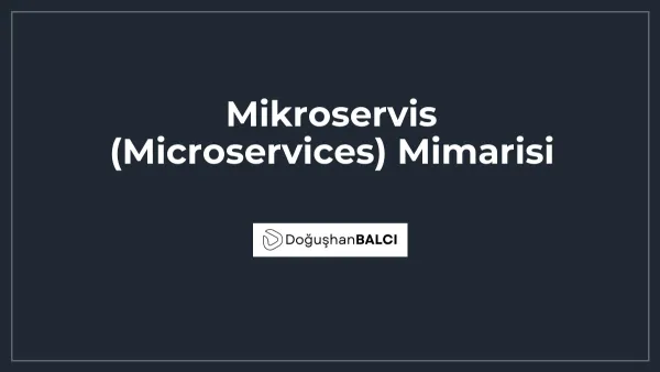 Mikroservis (Microservices) Mimarisi
