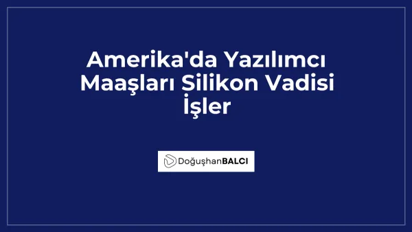 Amerika'da Yazılımcı Maaşları Silikon Vadisi İşler