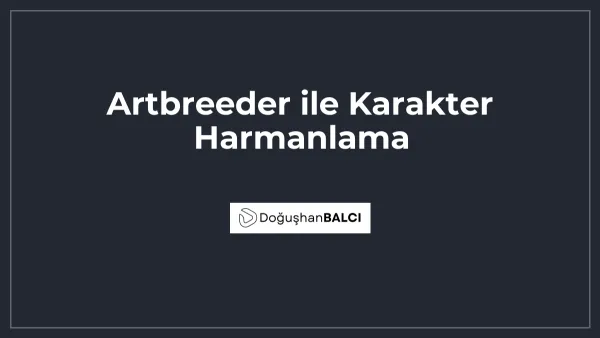 Artbreeder ile Karakter Harmanlama