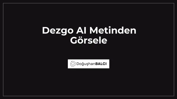 Dezgo AI Metinden Görsele