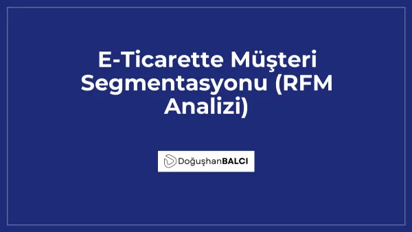 E-Ticarette Müşteri Segmentasyonu (RFM Analizi)