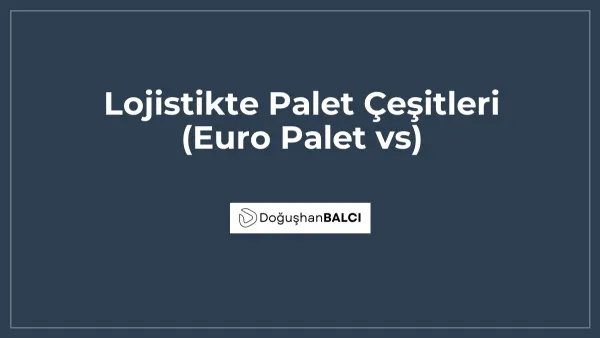Lojistikte Palet Çeşitleri (Euro Palet vs)