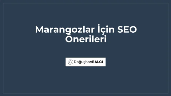 Marangozlar İçin SEO Önerileri
