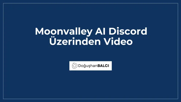 Moonvalley AI Discord Üzerinden Video