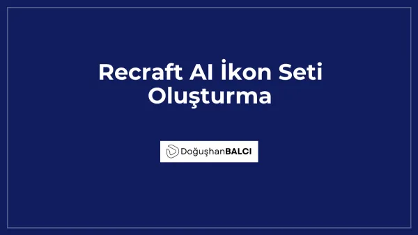 Recraft AI İkon Seti Oluşturma