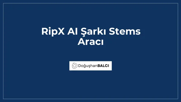RipX AI Şarkı Stems Aracı