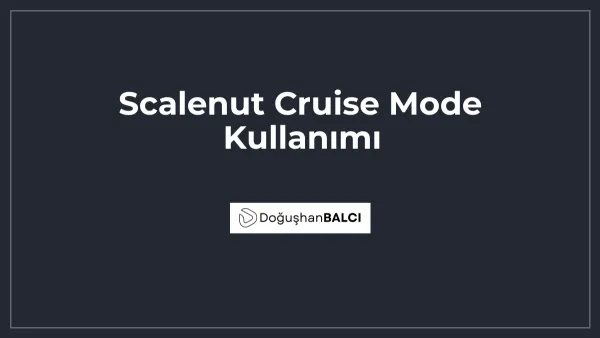 Scalenut Cruise Mode Kullanımı