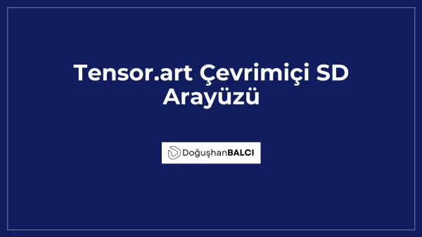 Tensor.art Çevrimiçi SD Arayüzü