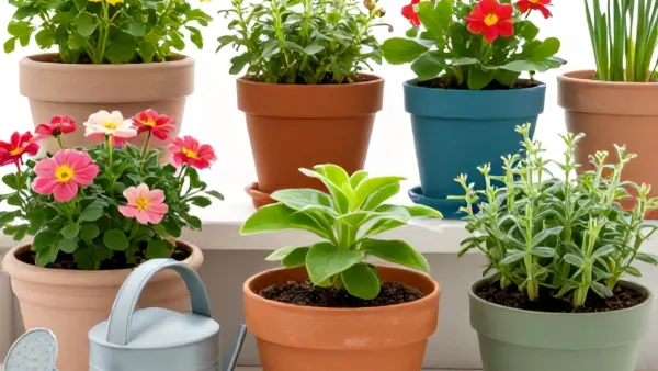 Balkon Bitkileri Saksı Değişimi Kontrol Listesi List