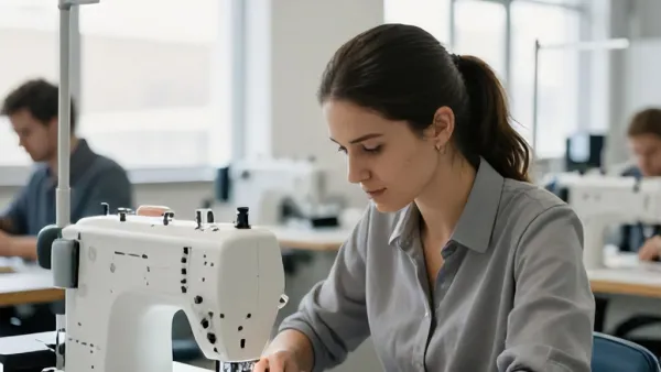 İspanya Tekstil Konfeksiyon Dikiş Makinecisi İş