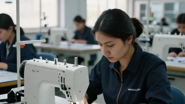 Kazakistan Tekstil Konfeksiyon Dikiş Makinecisi İş