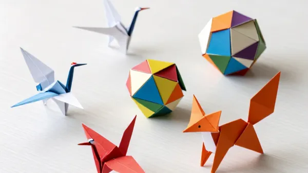 Origami Kağıt Katlama Sanatı Başlangıç Görev List