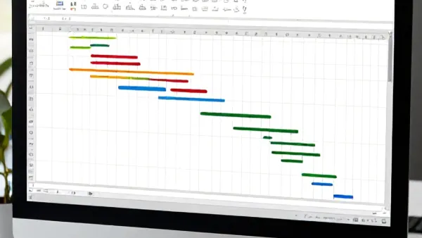 Projeler İçin Ücretsiz Excel Gantt Şeması Şablonu