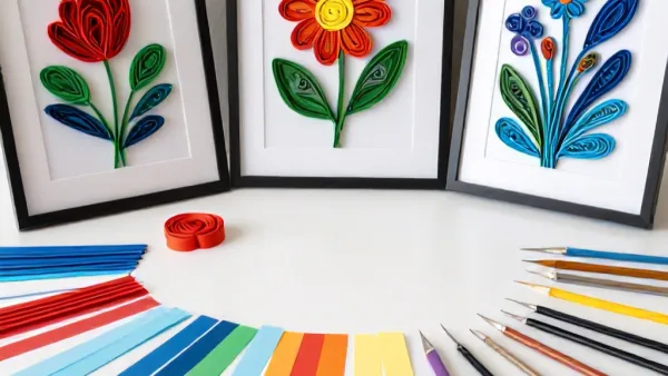 Quilling Kağıt Telkari Sanatı Başlangıç Checklist