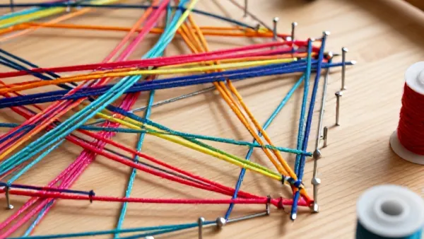 String Art Çivi Sanatı Tablo Hazırlık Kontrol List
