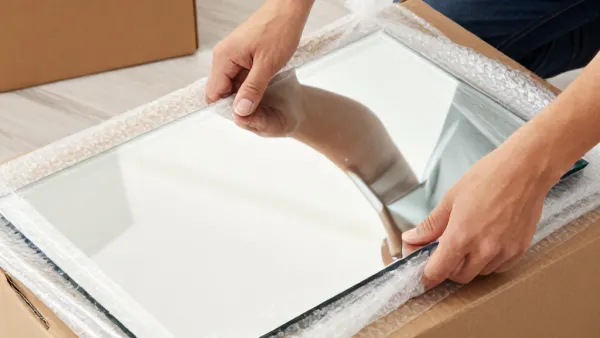 Taşınırken Büyük Cam Ve Ayna Paketleme Kılavuz