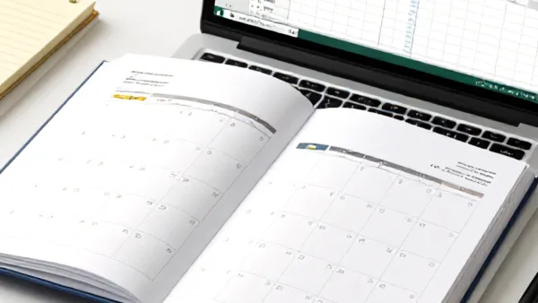 Ücretsiz Excel Ajanda Ve Yıllık Takvim Şablonu