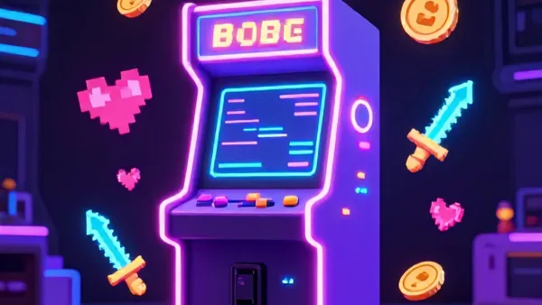 Ücretsiz Retro Arcade Ve 8-Bit Oyun Animasyonları