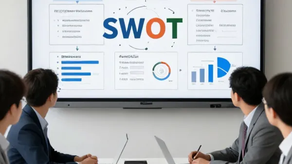 Ücretsiz Risk Yönetimi Ve SWOT Analizi Matrisi Şablon