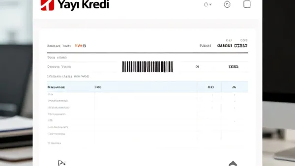 Yapı Kredi Hesap Özeti Barkodlu Dekont e-Devlet
