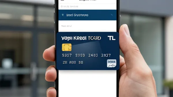Yapı Kredi TLcard Banka Kartı Şifre Alma Mobil